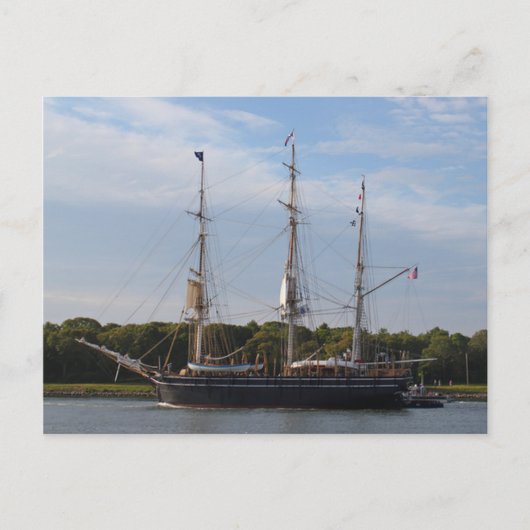 De Morgan Whaling Ship Briefkaart (Voorkant)