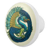 De Morgan's Dragon keramische knop (Rechts)