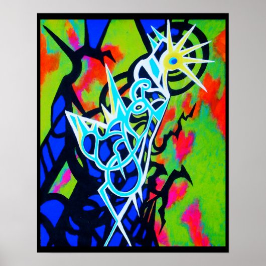 De Morgen Vogel Poster (Voorkant)