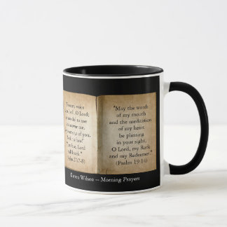 De morning Mok van de Manuscript van Prayers (Gepe