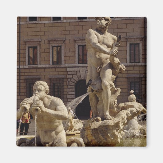 De Moro-fontein Magneet (Voorkant)