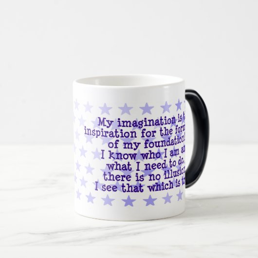 De morphing Mok van Planet Podz™ Om (Voorkant rechts)