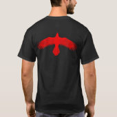 De Morrigan Crow Trisghter T-shirt (Achterkant)
