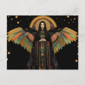 De Morrigan Godin van Empowerment Kunst Briefkaart (Voorkant)