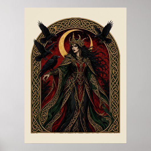 De Morrigan, Koningin van de Fantomen Poster (Voorkant)