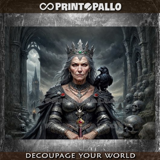 De Morrigan (Oudere versie): Keltische oorlogsgodi Tissuepapier