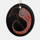 De Morrigan Raven Celtic Ornament (Links)