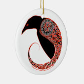 De Morrigan Raven Celtic Ornament #2 (Rechts)