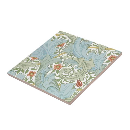 De morris Company Collectie Ceramics Tegeltje (Zijkant)