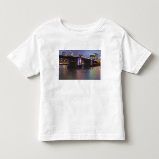 De Morrison-brug over de Willamette-rivier Kinder Shirts (Voorkant)