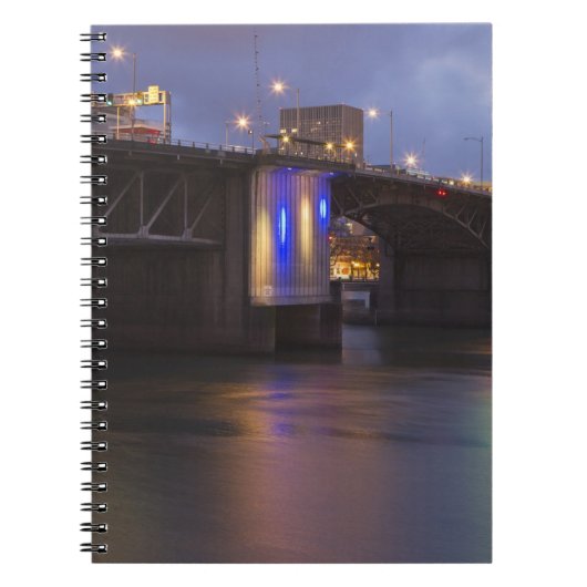 De Morrison-brug over de Willamette-rivier Notitieboek (Voorkant)
