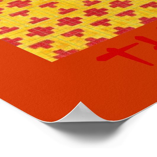 De Morrocan Poster (Hoek)