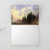 De Morteratsch Glacier, Pontresina, mooie kunst, Bedankkaart (Binnen)