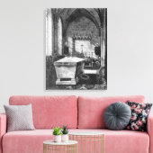 De mortuaire kapel bij de kerk van St. Mary Canvas Afdruk (Insitu (Woonkamer))