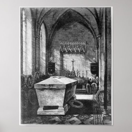 De mortuaire kapel bij de kerk van St. Mary Poster (Voorkant)