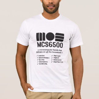 De MOS 6500-microprocessorfamilie T-shirt
