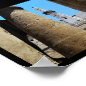 De moskee van Luxor Tempel Poster (Hoek)