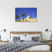 De moskee van Mohammed Ali in de Citadel, ook 2 Canvas Afdruk (Insitu (Slaapkamer))