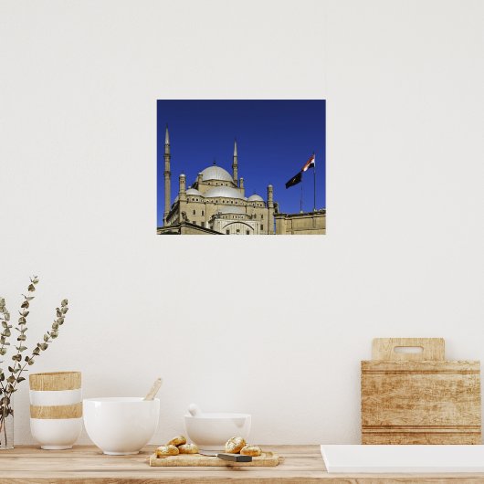 De moskee van Muhammad Ali in de Citadel, ook Poster (Keuken)