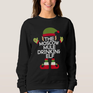 De Moskouse Mule Drink Elf Funny Kerstmis gemengd Trui