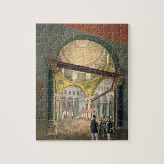 De Mosque El Aksa uit de "Souvenirs of Jeruzalem", Legpuzzel (Verticaal)