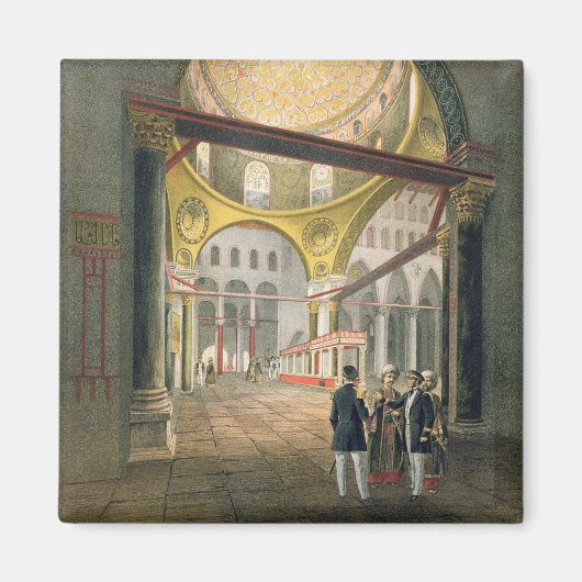 De Mosque El Aksa uit de "Souvenirs of Jeruzalem", Magneet (Voorkant)
