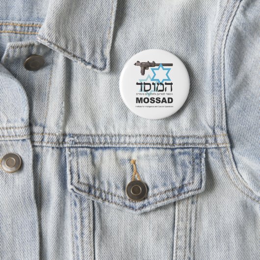 De Mossad Ronde Button 5,7 Cm (In situ)