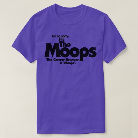De mossen t-shirt (Design voorkant)