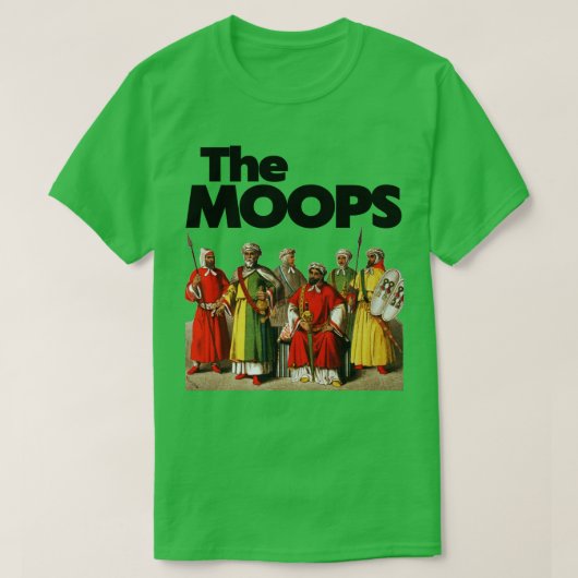 De mossen t-shirt (Design voorkant)