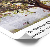 De mosterdboom poster (Hoek)