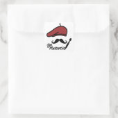 De mosterdkunstenaars stickers (Tas)