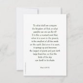 De mosterdzaadparabel (Achterkant)