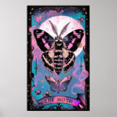 De Moth Tarot Kaart Witchy Poster (Voorkant)