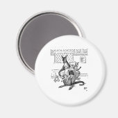 De Motherly Kangaroo Magneet (Voorkant / Achterkant)