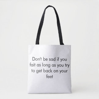 "De Motivatie Canvas tas" Tote Bag