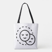 "De Motivatie Canvas tas" Tote Bag (Achterkant)