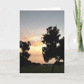 De motivatie Kaart van de Zonsondergang (Voorkant)