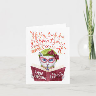 De motivatie Kat van de Waterverf van het Citaat Kaart