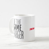 De Motivatie naam van het citaat van de Veranderin Koffiemok (Voorkant links)