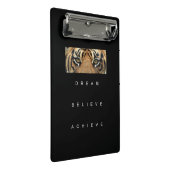 De Motivatie Tijdopslagtijger van het Citaat van d Mini Klembord (Schuin)