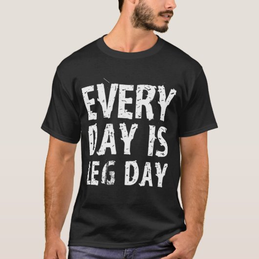De Motivatie van de baan Gym van het Meme Gezegde  T-shirt (Voorkant)