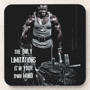 De Motivatie van de Gymnastiek van de Training van Drankjes Onderzetter