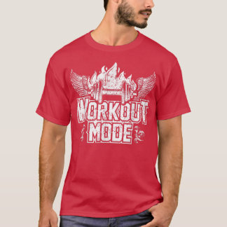 De Motivatie van de Modus van de Bodybuilding Gym  T-shirt