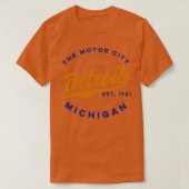 De motor City Detroit T-shirt (Design voorkant)