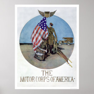 De Motor Corps van Amerika (US02075) Poster