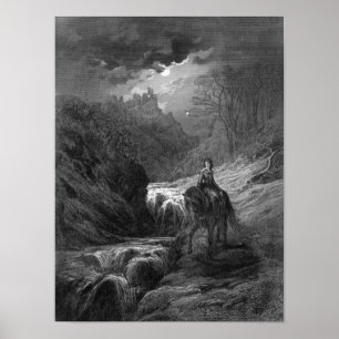 De motorrijder poster