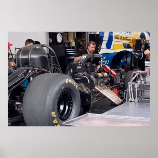 De motorwisser poster (Voorkant)