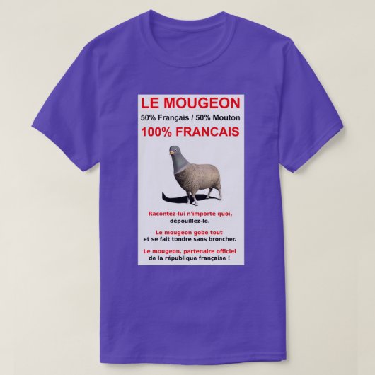 De Mougeon T-shirt (Design voorkant)