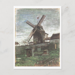 De Moulin de Blute-Fin, Van Gogh Fine Art Briefkaart