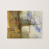 De Moulin Galette door Vincent van Gogh, Molens Legpuzzel (Horizontaal)